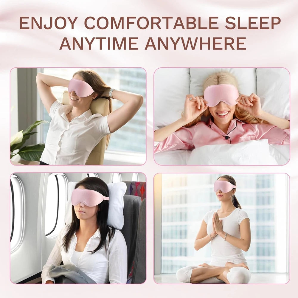 3D Sleep Mask – Zero Pressure Eye Cover
