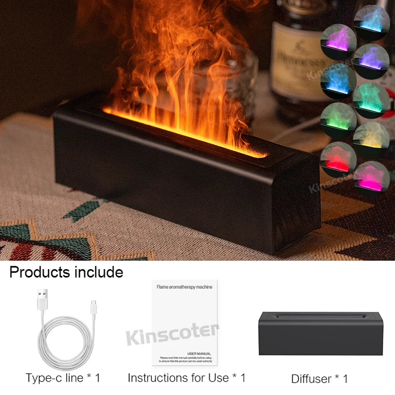 KINSCOTER Flame Aroma Diffuser