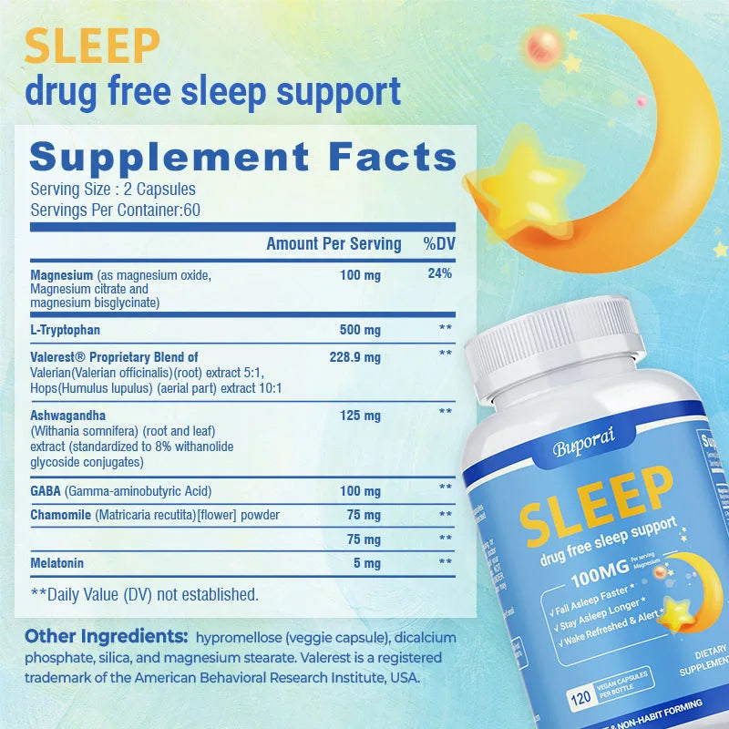 Natural Deep Sleep Supplement