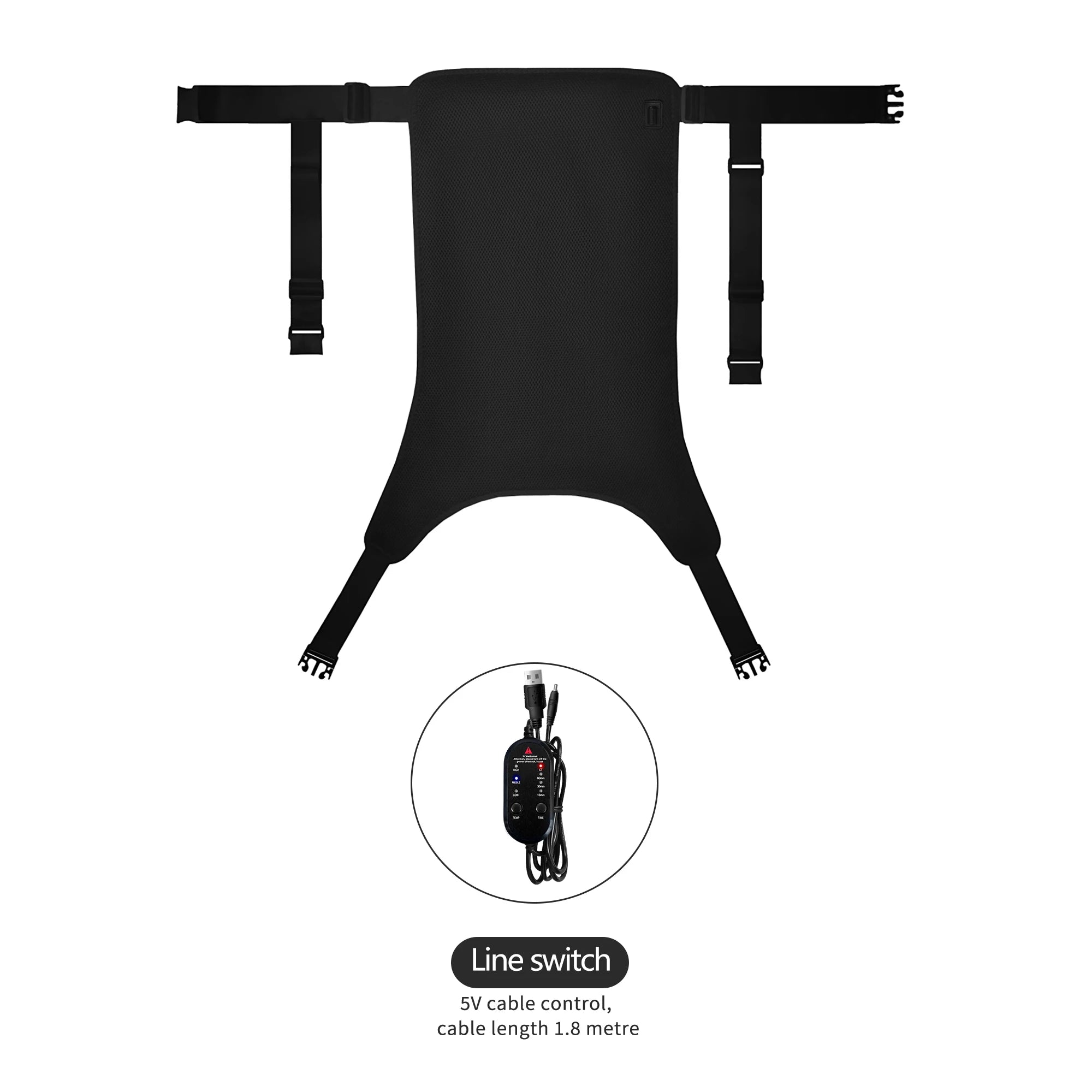 Electric Heating Vest for Neck & Back
