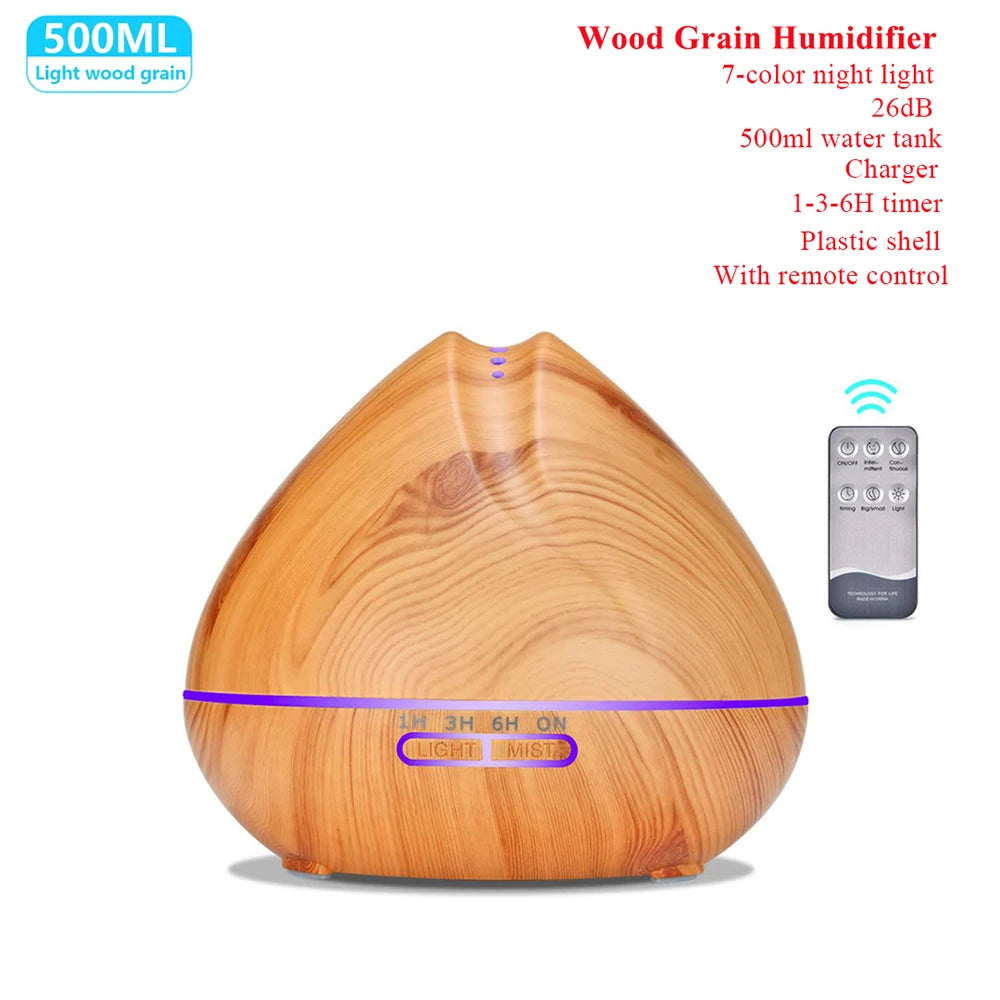 Ultrasonic Aroma Essential Oil Diffuser