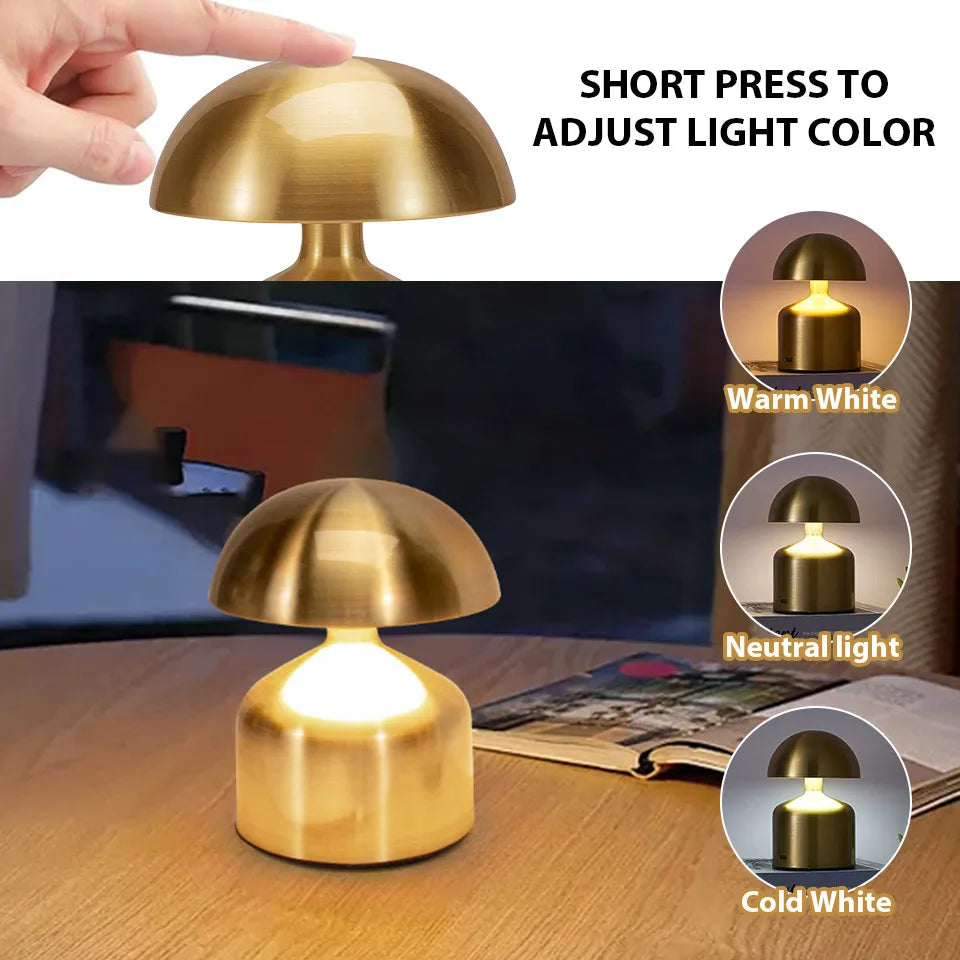 USB Rechargeable Touch LED Table Lamp