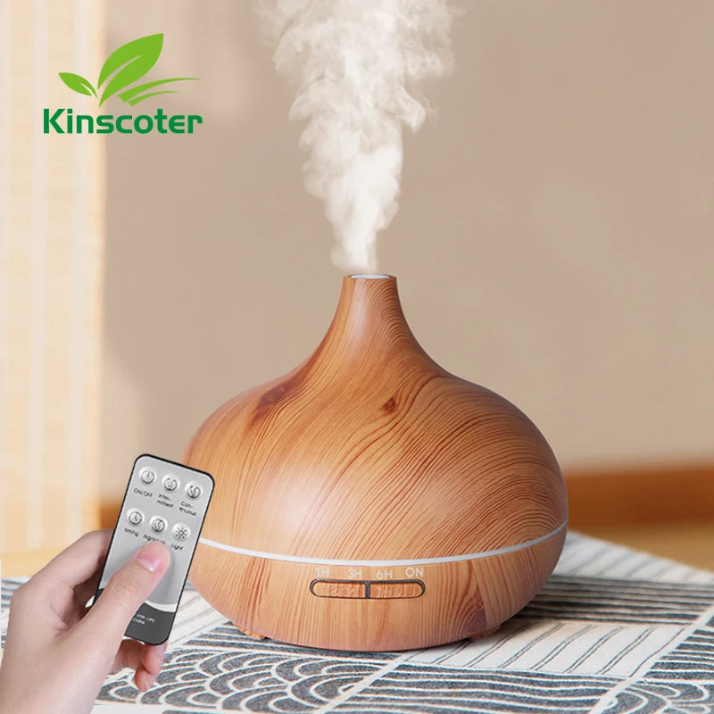 500ml Wood Grain Aroma Diffuser