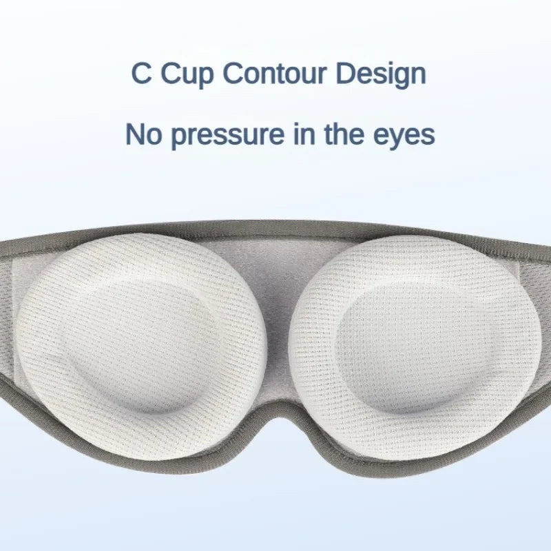 3D Sleep Mask – 100% Blackout Eye Cover