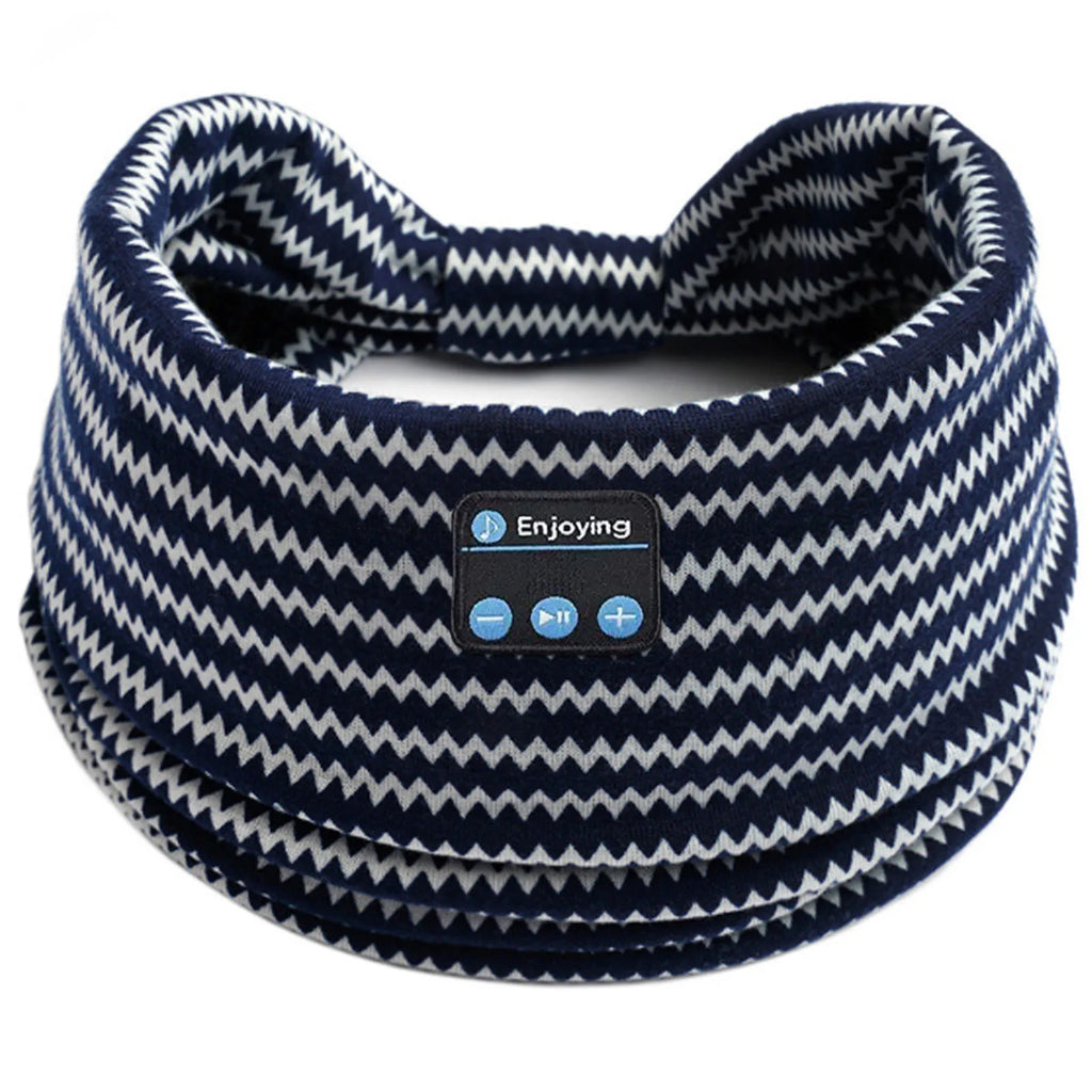 Wireless Leopard Sleep Headband Headphones