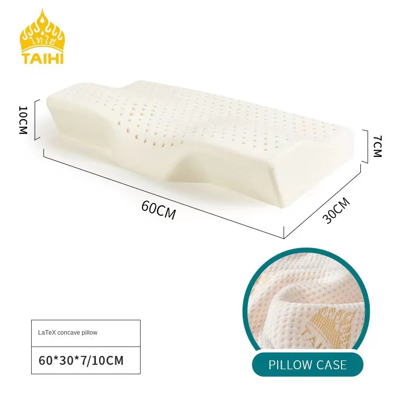 TAIHI Latex Orthopedic Neck Pillow