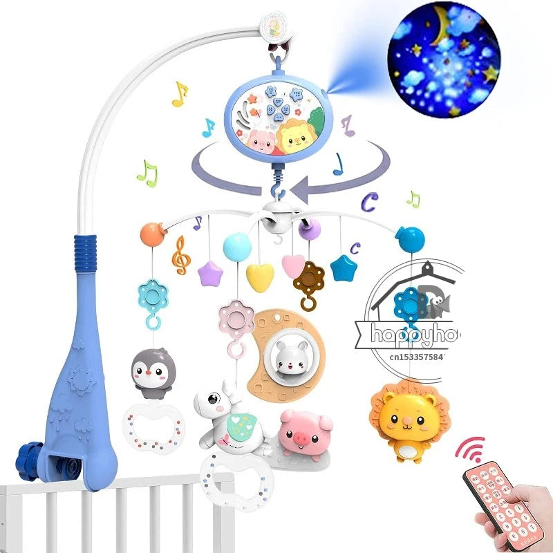 Musical Baby Crib Mobile with Lights & Music