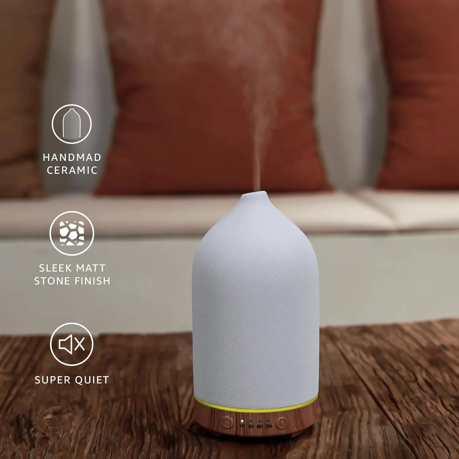 Ceramic Ultrasonic Aroma Diffuser