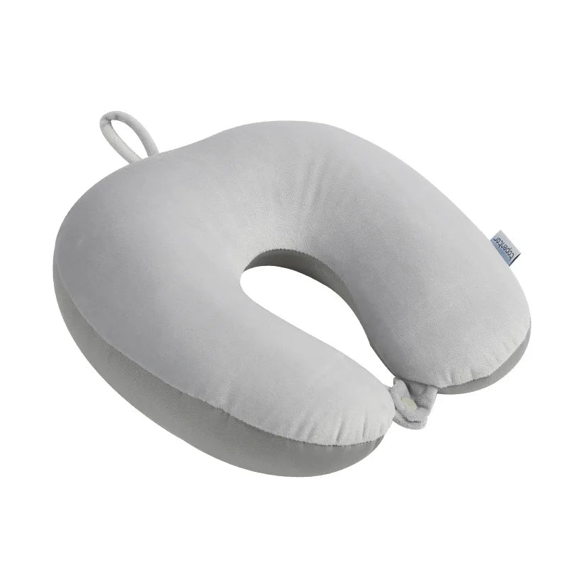Car Neck Pillow with Foam Particles for Travel