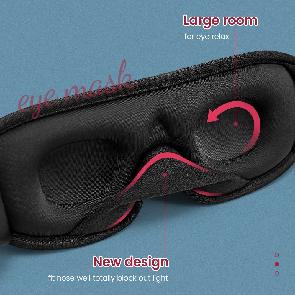 3D Padded Sleep Mask