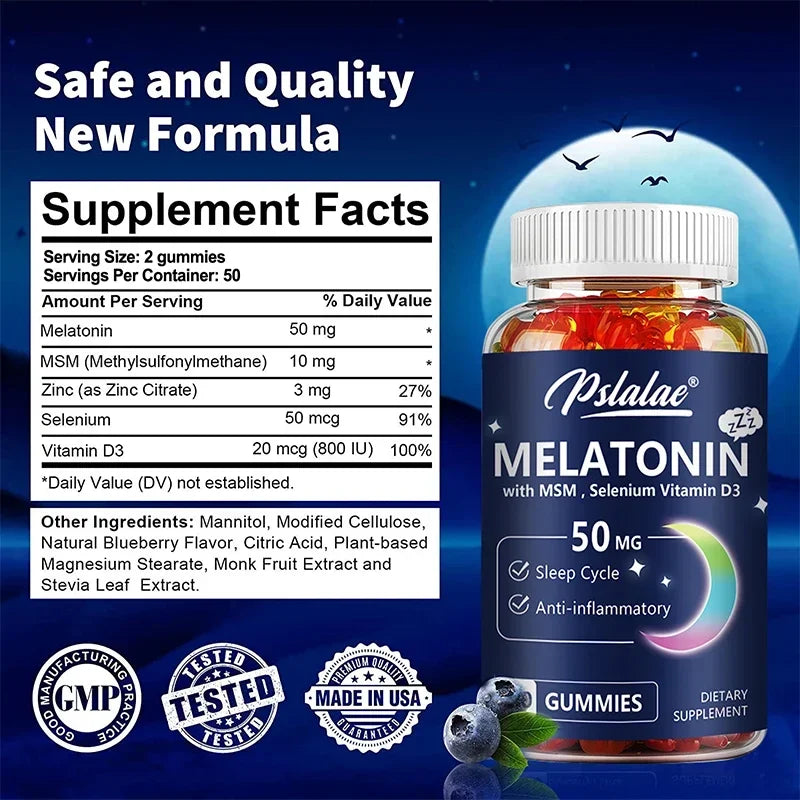 Melatonin Sleep Support Gummies