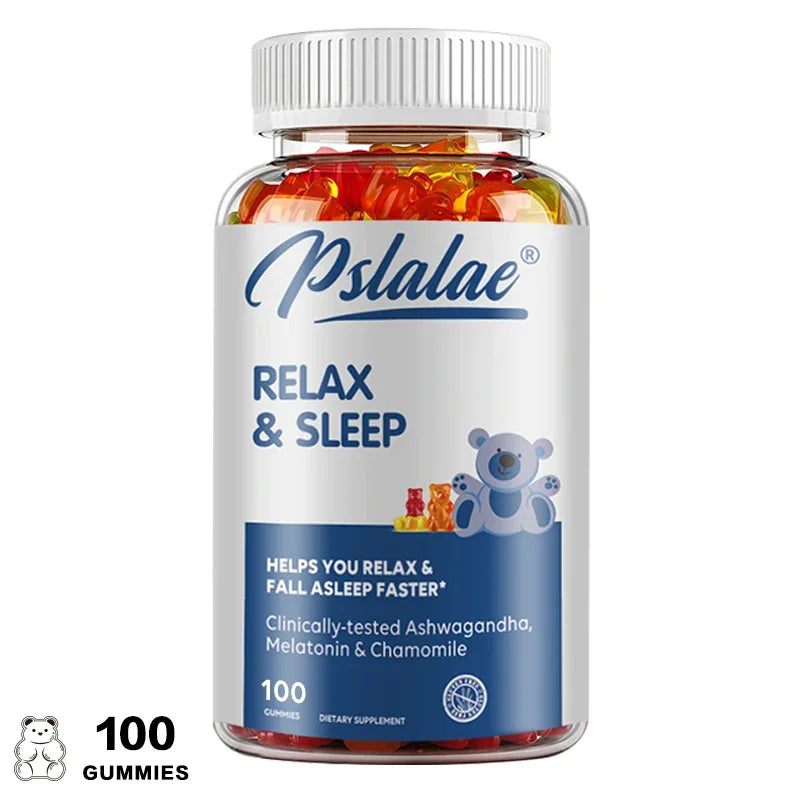 Relax & Sleep Supplement with Melatonin & Ashwagandha