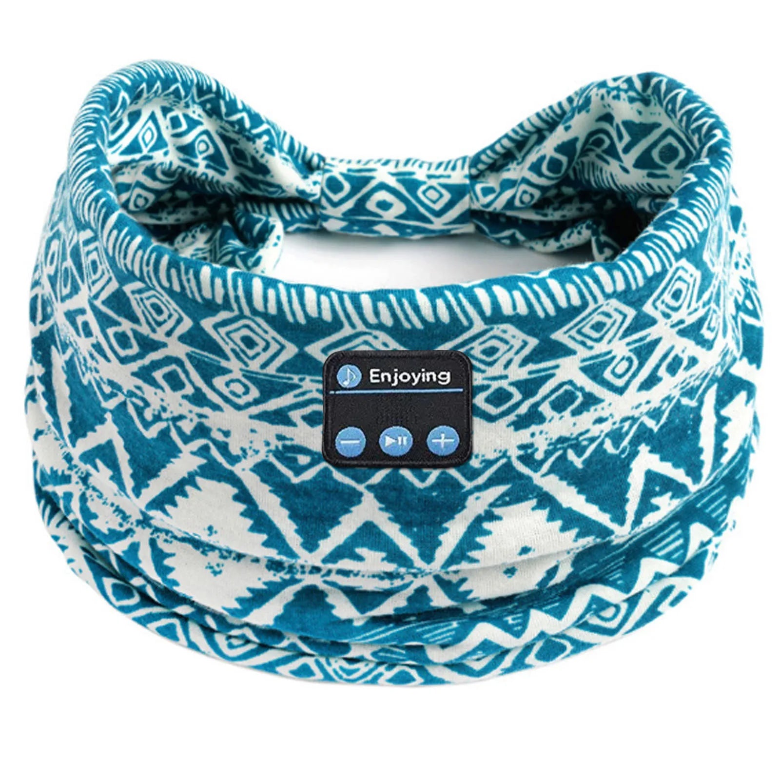 Wireless Leopard Sleep Headband Headphones