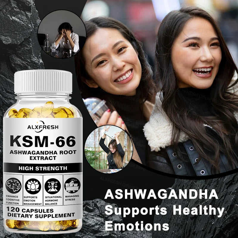 Ashwagandha Capsules for Stress Relief