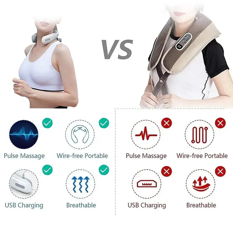 Neck Massager with Heat & Vibration