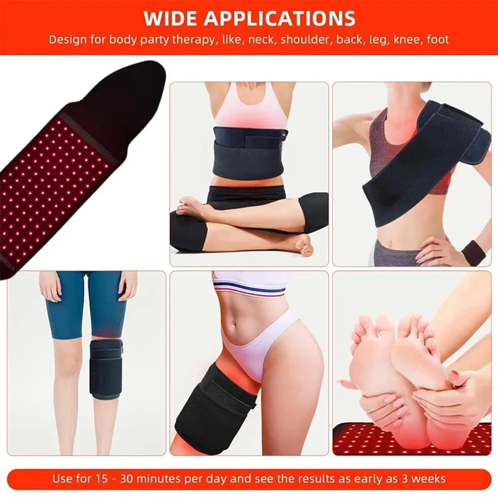Infrared LED Waist Massage Belt