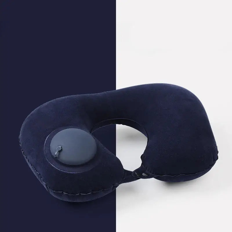 Inflatable Portable U-Shaped Travel Neck Pillow