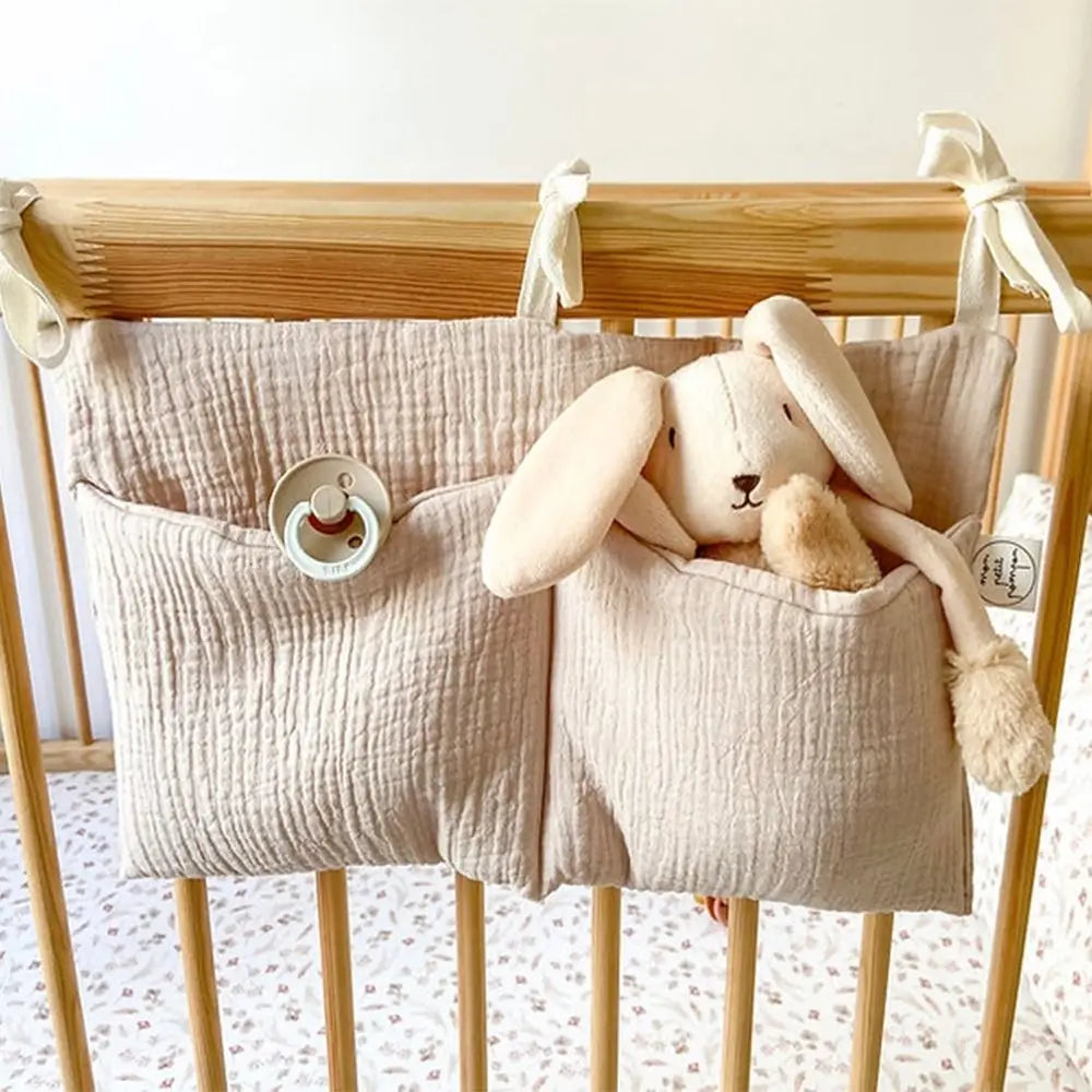 Crib Hanging Diaper Organizer – 2 Pockets