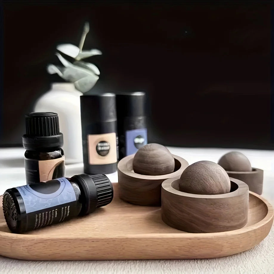 Wooden Spherical Essential Oil Diffuser