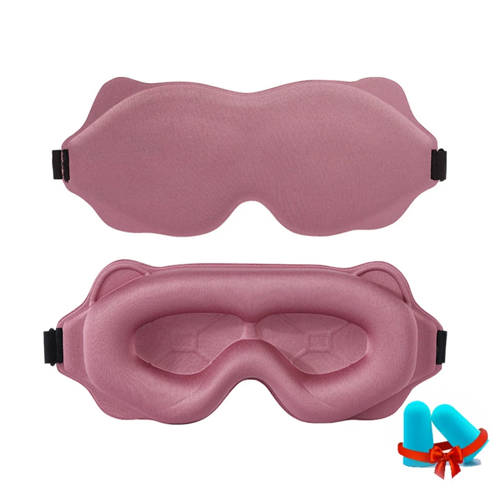 3D Sleep Mask for Travel & Night