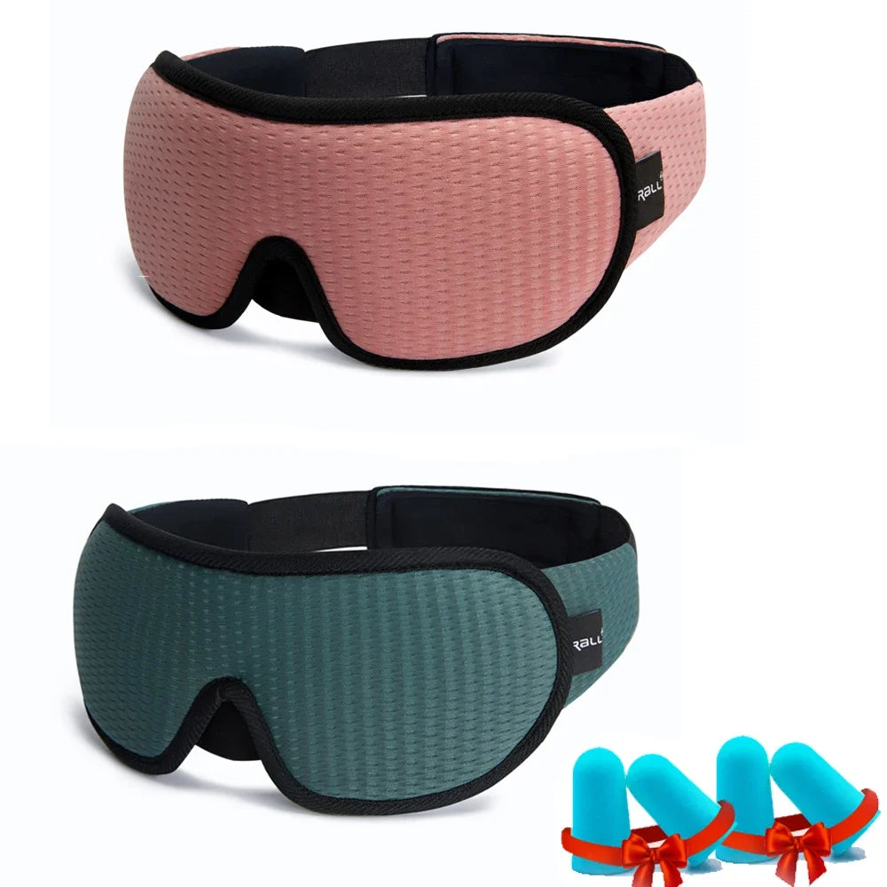 3D Sleep Mask – Light Blocking Eye Cover