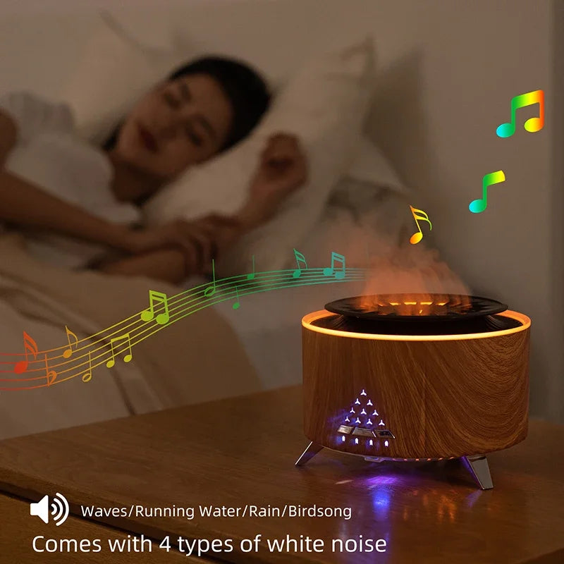 Flame Volcano Bluetooth Aroma Humidifier
