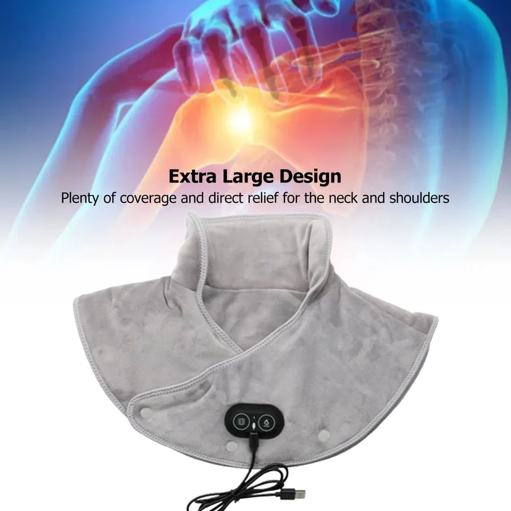 USB Heated Neck & Shoulder Massager