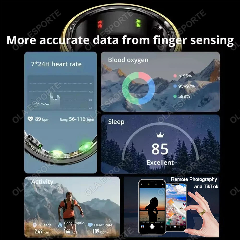 2025 Smart Ring Health & Sports Tracker