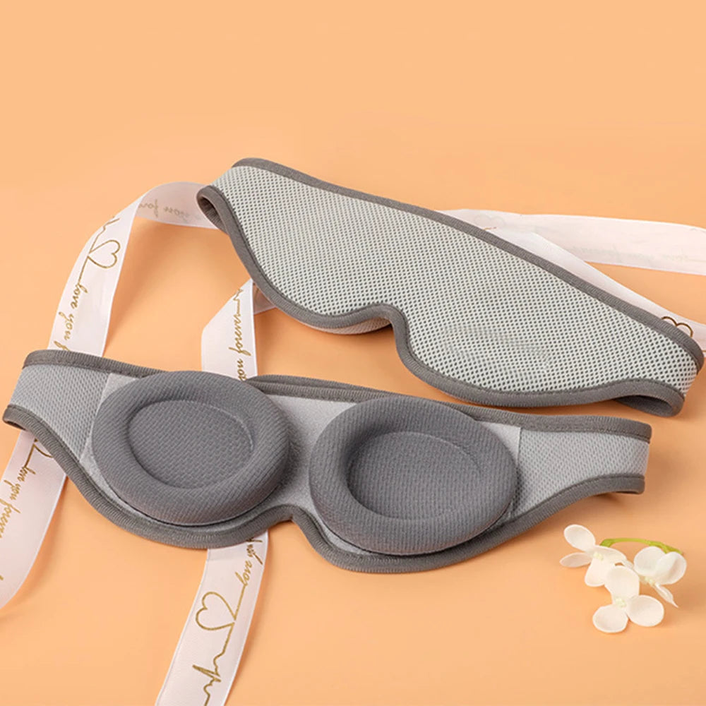 3D Sleep Mask – 100% Blackout Eye Cover