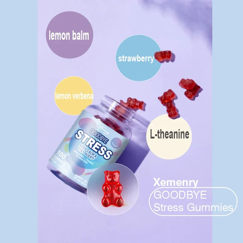 Goodbye Stress Gummies – Relax & Focus