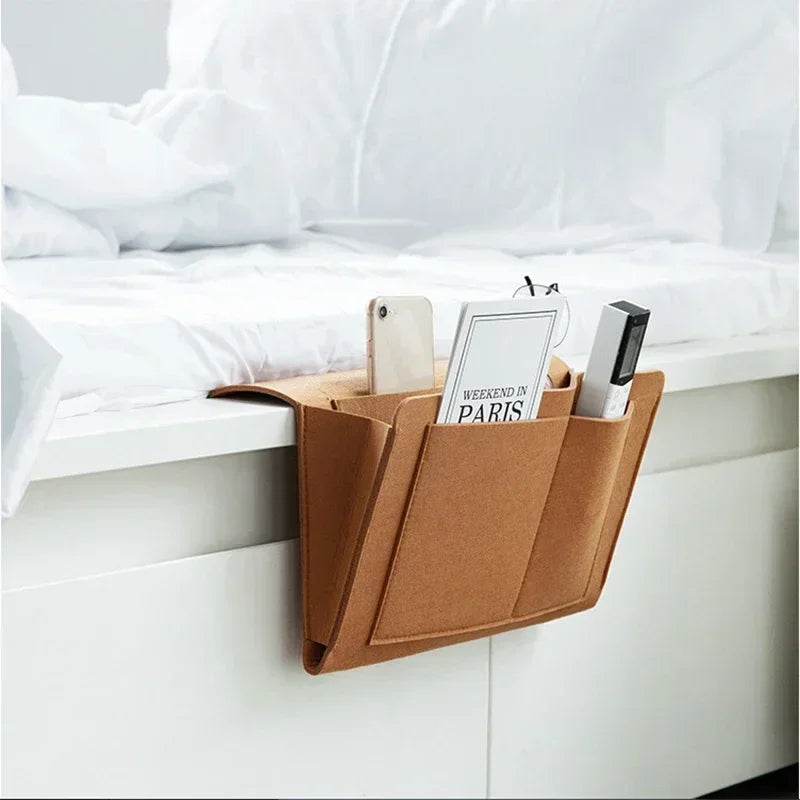 Felt Bedside Hanging Storage Caddy