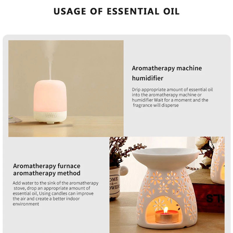 6/12pcs Essential Oils for Diffusers