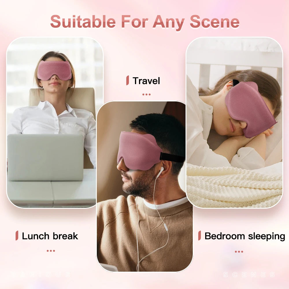 3D Sleep Mask Blindfold Eye Patch