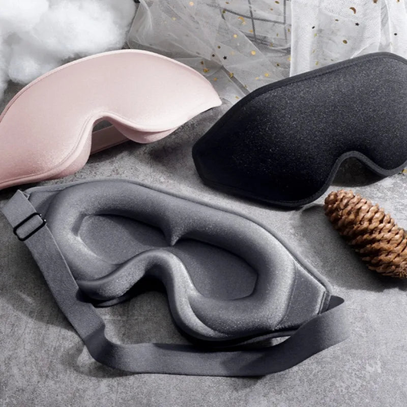 3D Sleep Mask – Memory Foam Eye Cover