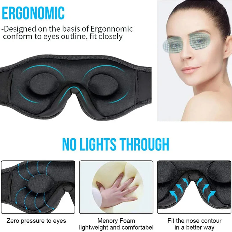 Bluetooth 3D Music Sleep Mask