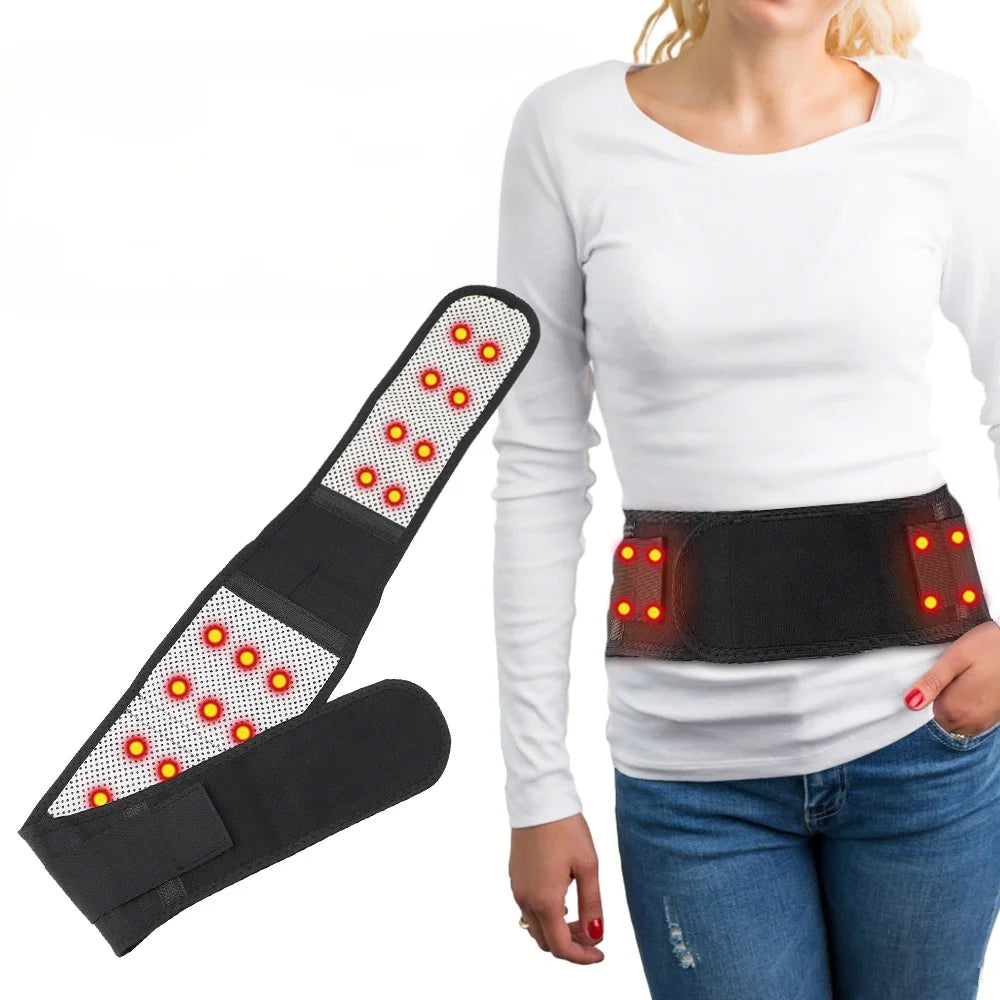 Magnetic Self-Heating Neck Support Belt