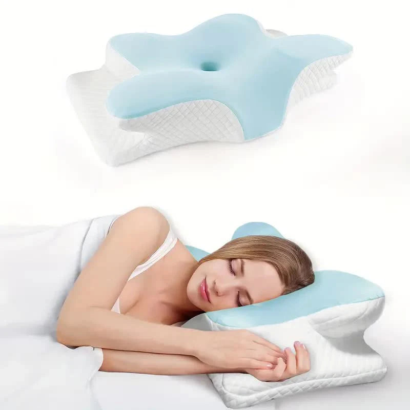 Butterfly Memory Foam Neck Pillow