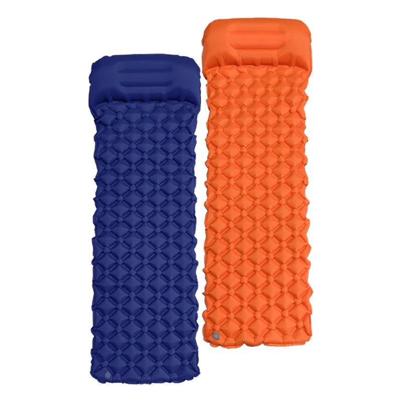 Ultralight Folding Camping Sleep Mat with Pillow