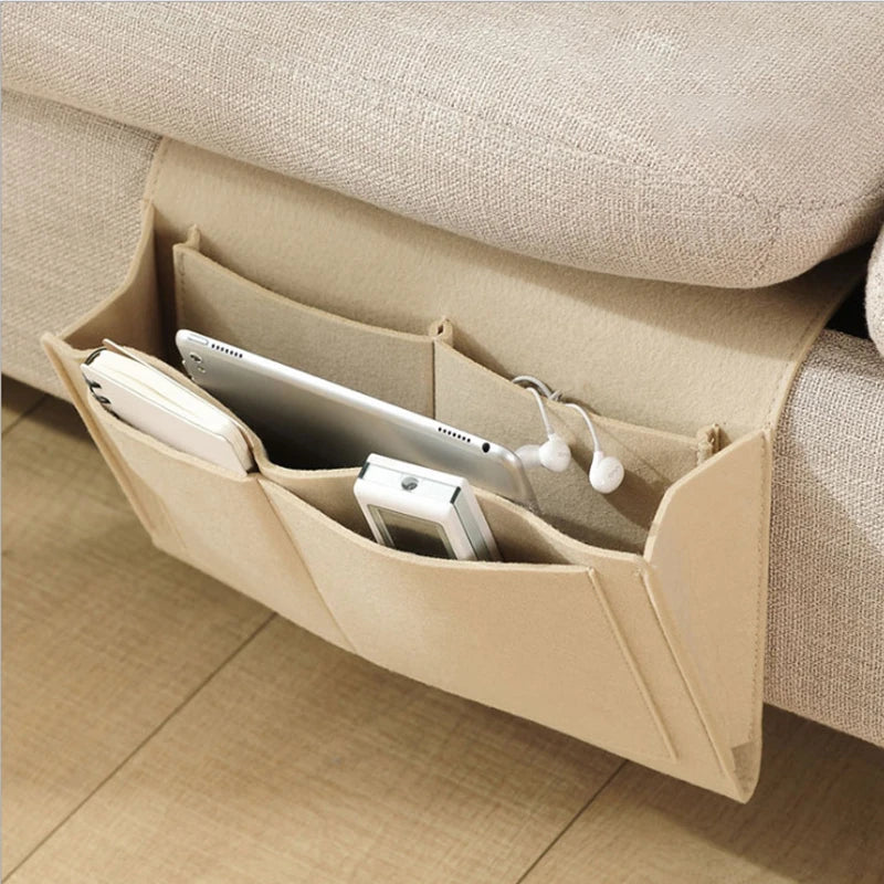 Felt Bedside Hanging Storage Caddy