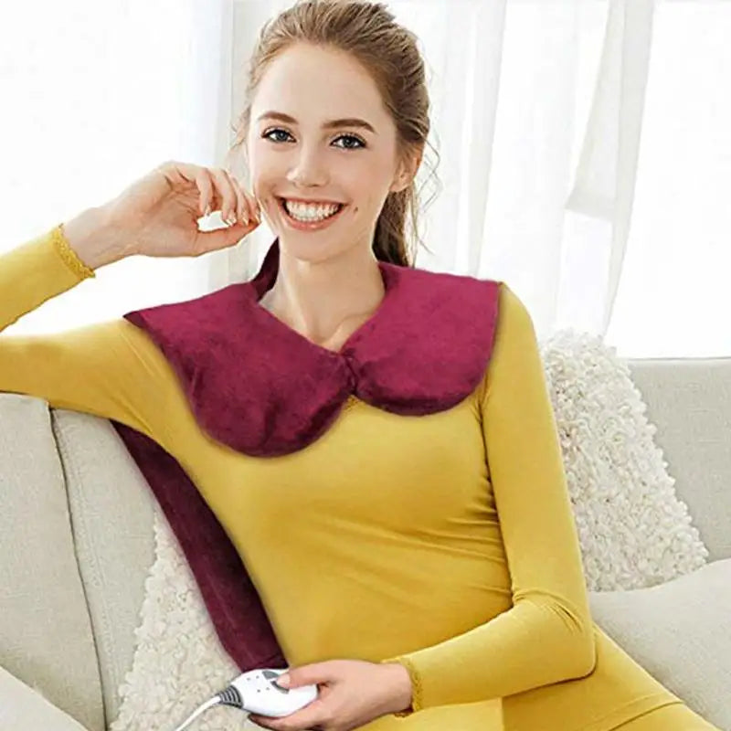 Flannel Heating Wrap for Neck & Back