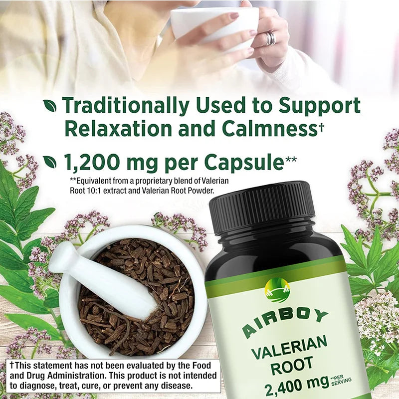 Valerian Root Sleep Aid Capsules