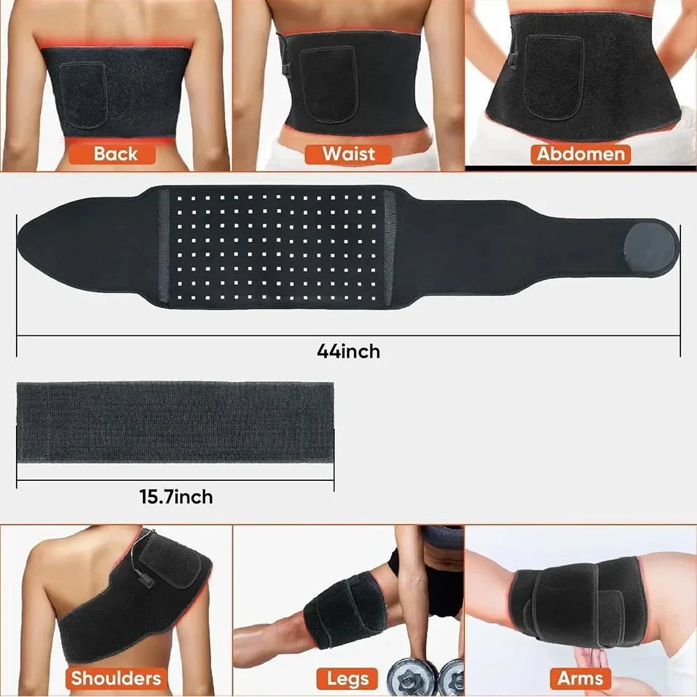 Infrared LED Waist Massage Belt
