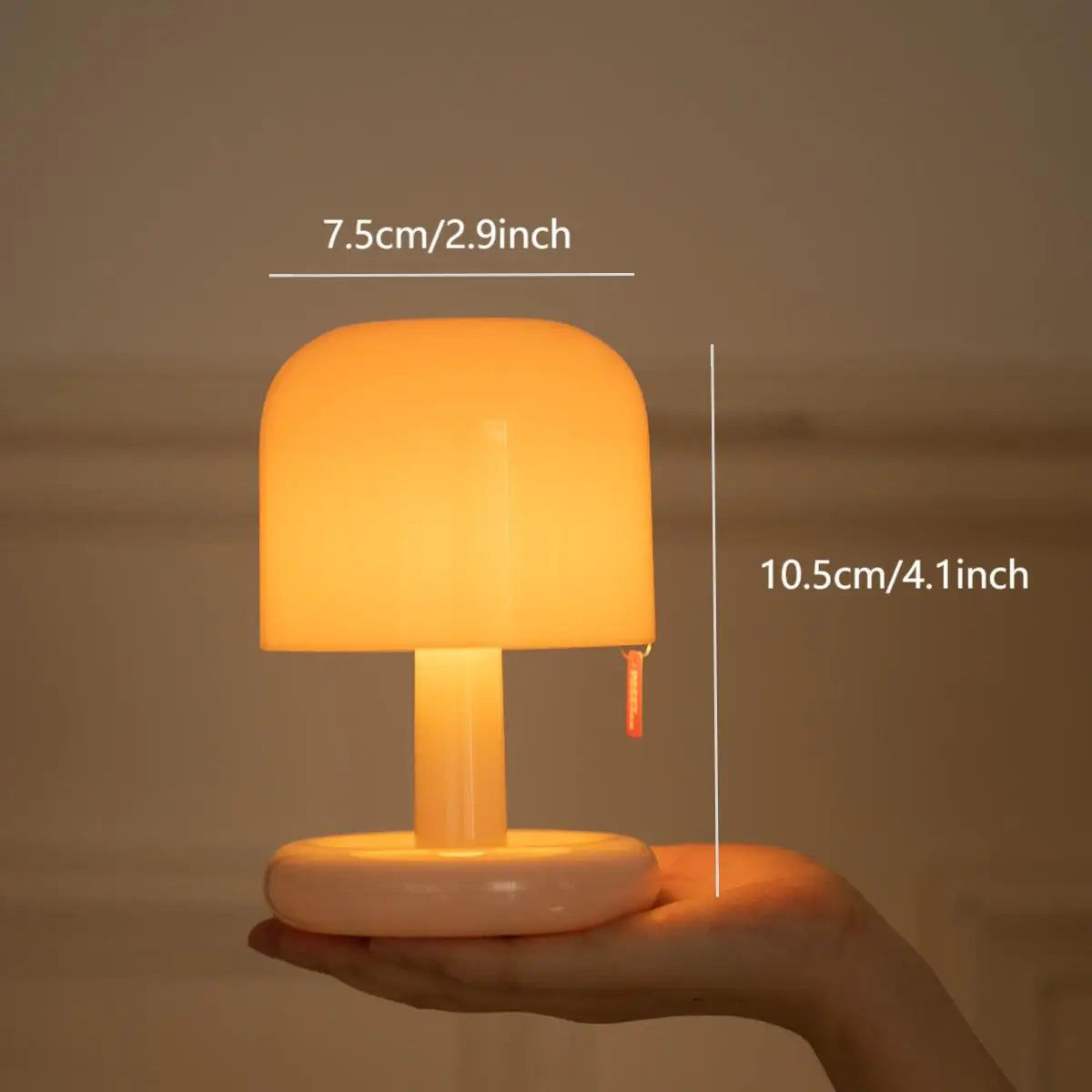 LED Mushroom Touch Table Lamp