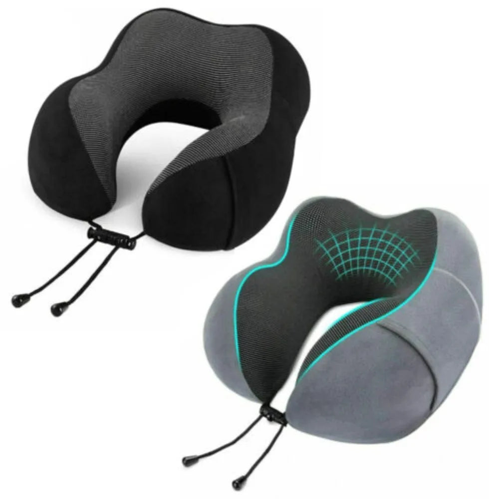 Memory Foam U-Shaped Travel Neck Pillow