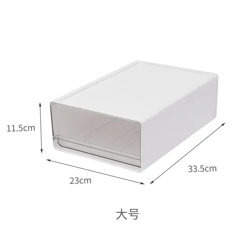 Transparent Drawer Desktop Storage Box
