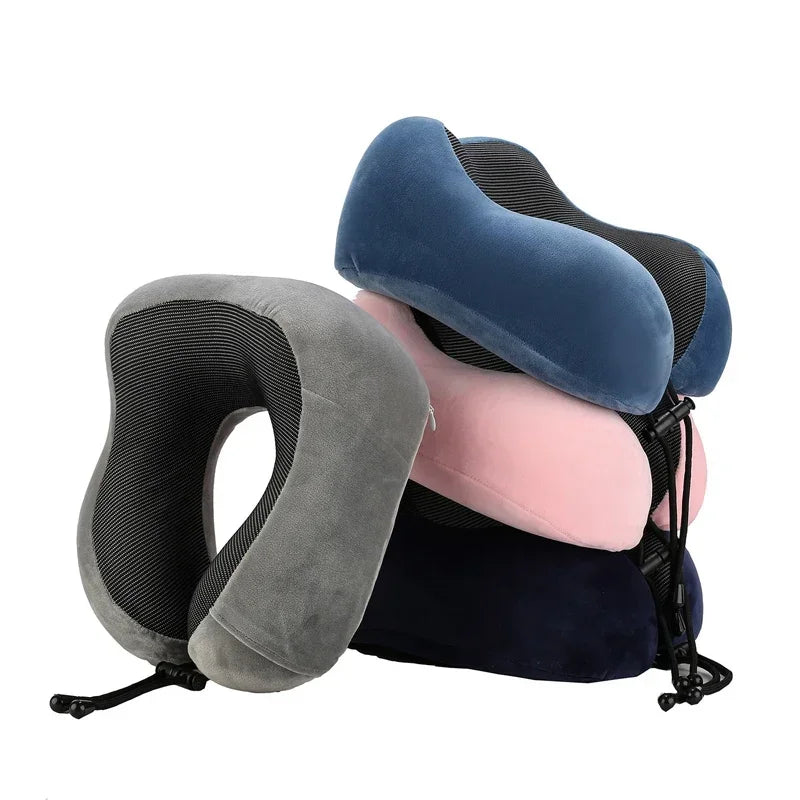 U-Shaped Memory Foam Travel Neck Pillow