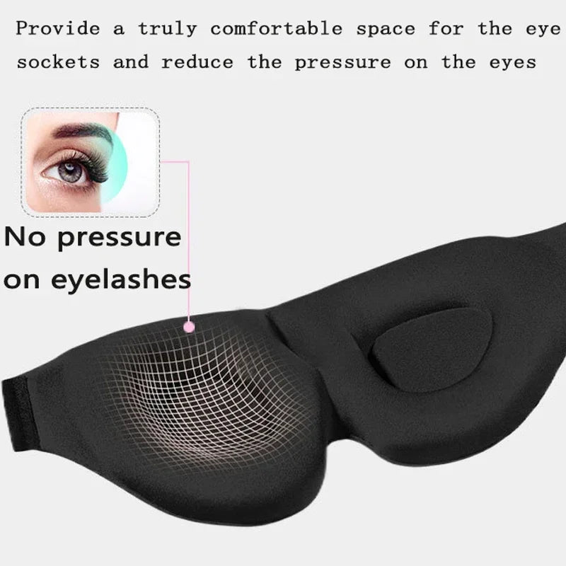 3D Memory Foam Sleep Mask – Eye Cover