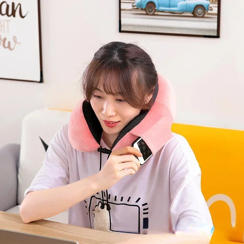 U-Shaped Memory Foam Travel Neck Pillow
