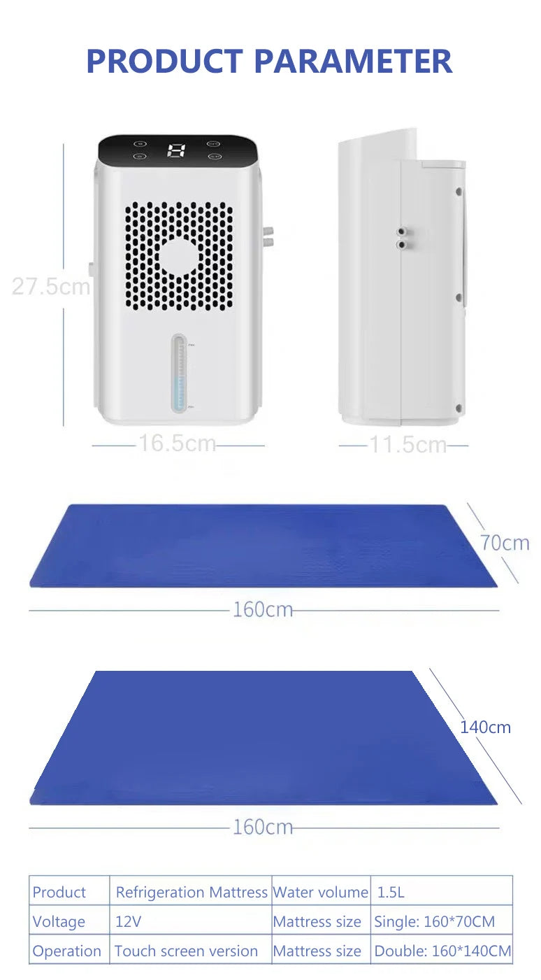 Water-Cooled Mattress Cooling Pad