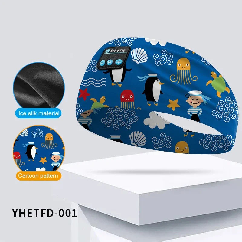 Kids Cartoon Bluetooth Headphones